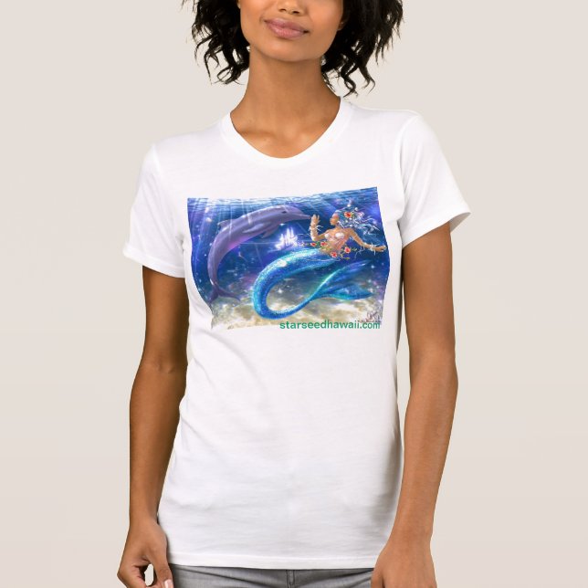 Camiseta sereia, starseedhawaii.com (Frente)