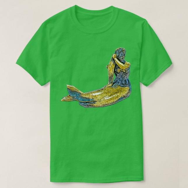 Camiseta Sereia Única (Frente do Design)