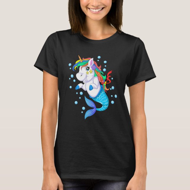 Camiseta sereia Unicorn (Frente)