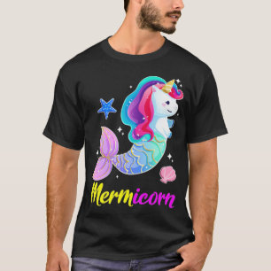 Camiseta Sereia Unicorn Magical Squad seja água meu amigo