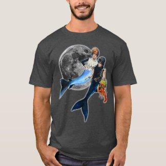 Camiseta sereias-da-lua de lagosta