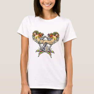 Camiseta Sereias Ligadas - Design náutico para Pavimentos d
