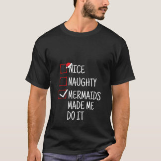 Camiseta Sereias Maliciosas Simpáticas Me Fizeram Fazer Iss