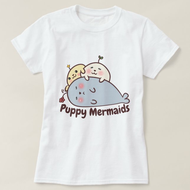 Camiseta Sereias Puppy (Frente do Design)
