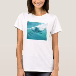 Camiseta sereias que surfam