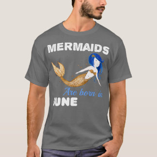 Camiseta Sereias são nasceres no dia 4 de junho