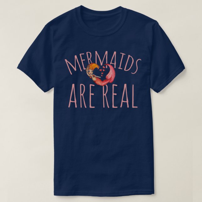 Camiseta Sereias são reais 2 (Frente do Design)
