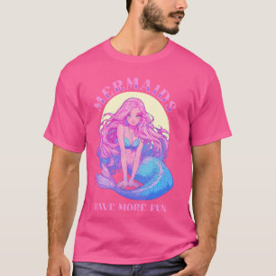Camiseta Sereias Se Divertem Mais