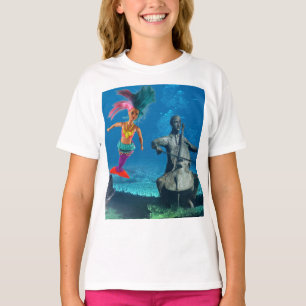 Camiseta Sereias se divertindo.