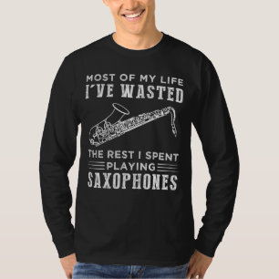 Camiseta Serenadas Saxofônicas: sinfonia de jazz da vida!