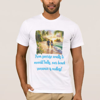 Camiseta "Serenade Costeira: Um Romance pelas Ondas"