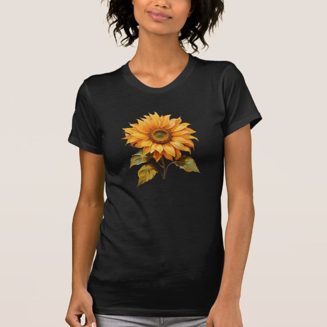 Camiseta Serenata de girassol (Frente)