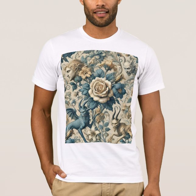 Camiseta Serenata Gótica – Arte Gótica Vestível (Frente)