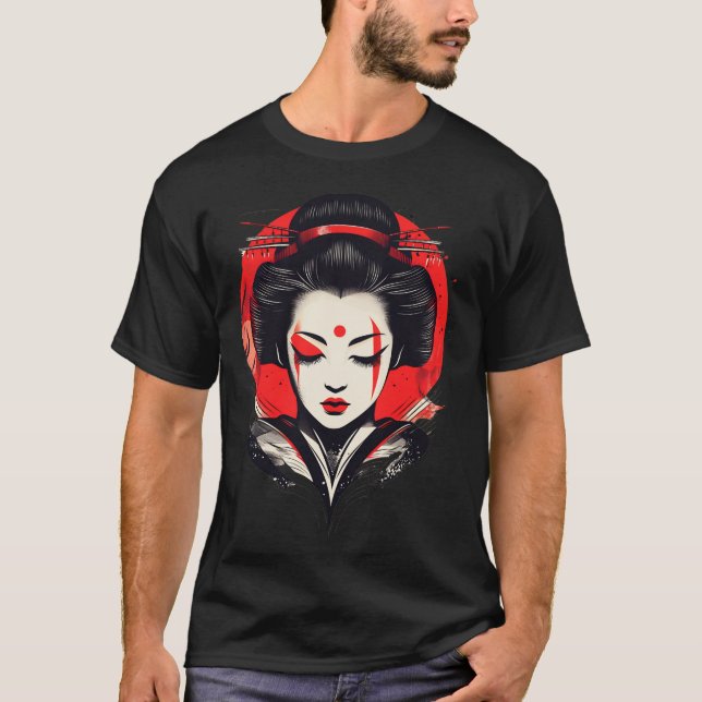 Camiseta Serene Geisha Essence (Frente)