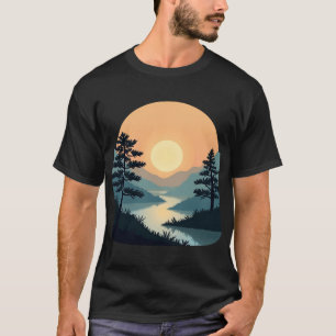 Camiseta Serene Landscape