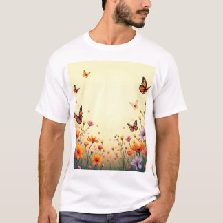 Camiseta Serene Meadow Bliss T-Shirt Design
