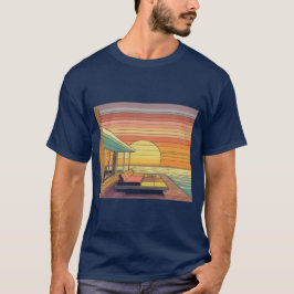 Camiseta Serene Sunset Retreat
