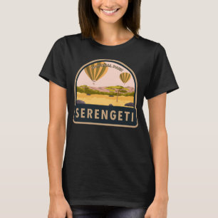 Camiseta Serengeti National Park Tanzania Hot Air Balloon S
