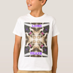 Camiseta Serengeti Splendor: Oculto de Animais Vibrantes