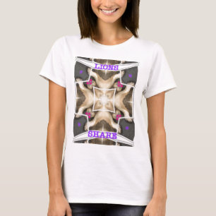 Camiseta Serengeti Splendor: Oculto de Animais Vibrantes