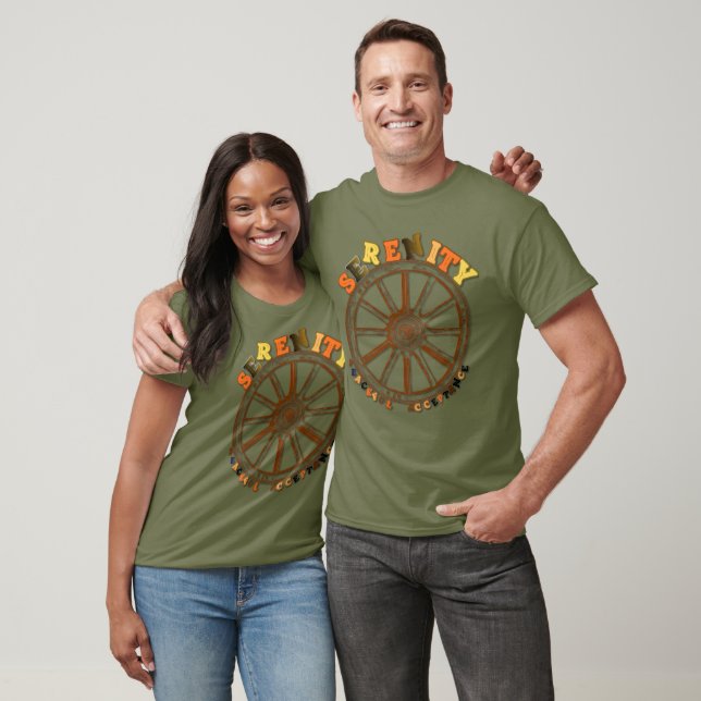 Camiseta Serenidade - Aceitação Pacífica (Unissex)