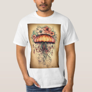 Camiseta Serenidade da Camisa-medusa de entalamento de prof
