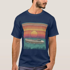 Camiseta Serenidade do Barco Sunset