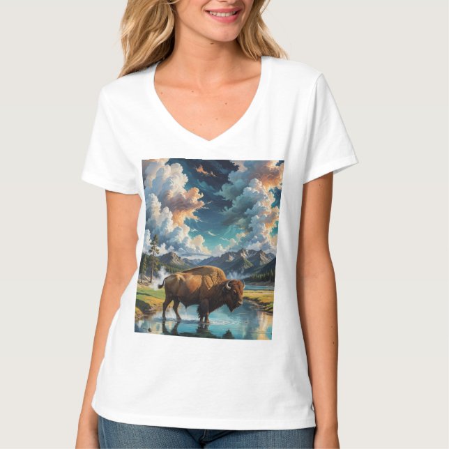 Camiseta Serenidade em Selvagens - Buffalo (Frente)