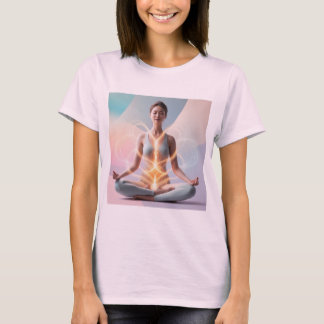Camiseta Serenidade na Meditação - Fluxo Espiritual de Ener