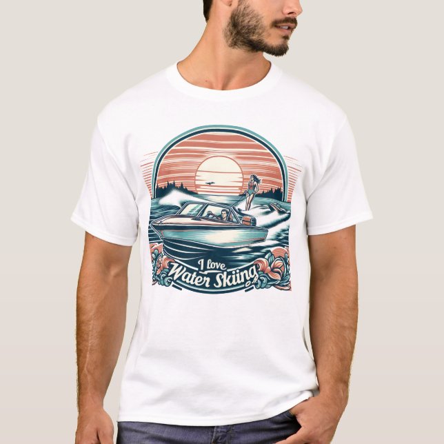 Camiseta Serenidade no Mar: Mulheres em apoio (Frente)