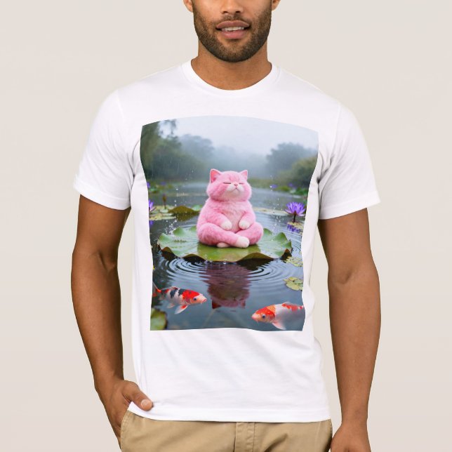 Camiseta Serenidade Rosa 001 (Frente)