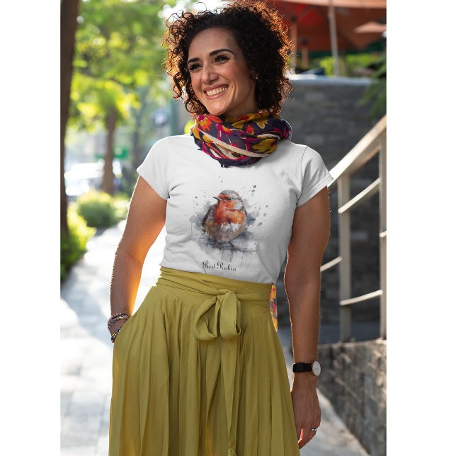 Camiseta Sereno Robin, personalizado (Criador carregado)