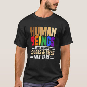 Camiseta Seres Humanos 100 Cores E Tamanhos Orgânicos Podem