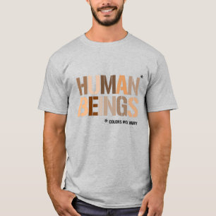 Camiseta SERES HUMANOS: As cores podem variar