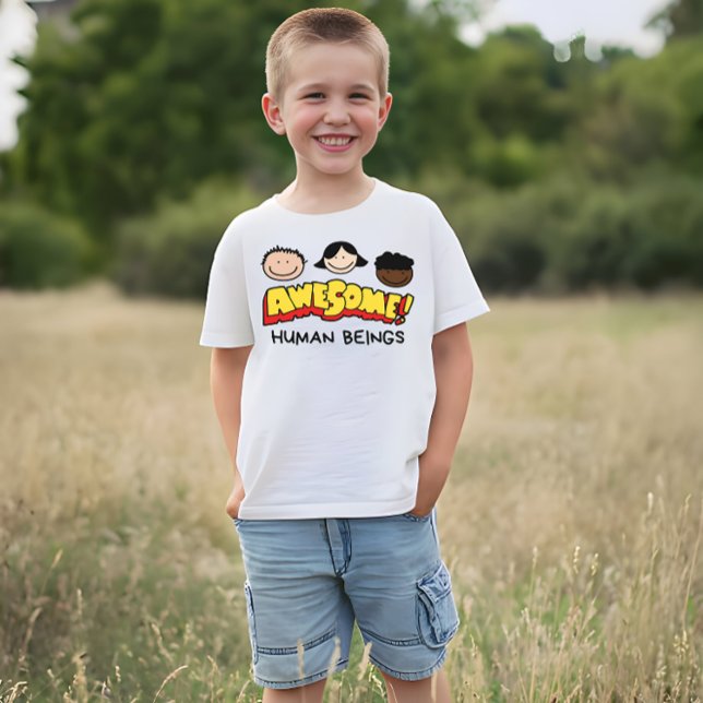 Camiseta Seres humanos incríveis (Criador carregado)