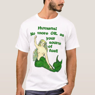 Camiseta Seres humanos! Não mais ÓLEO G