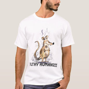 CAMISETA SERES HUMANOS SUJOS DOS DESENHOS ANIMADOS