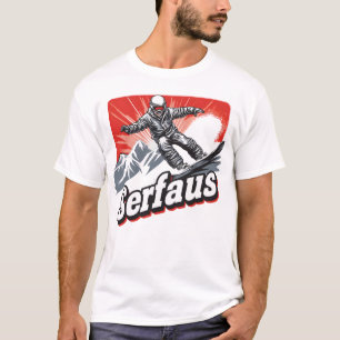 Camiseta Serfaus Slopes Entusiasta Tee - Abraça os Alpes