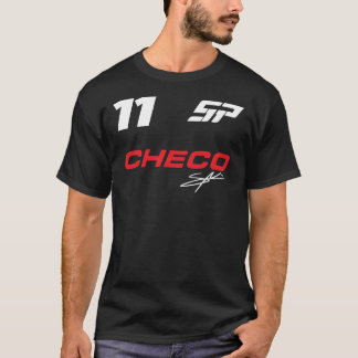 Camiseta Sergio Perez - México - Personalizado Assinado Clá