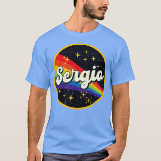 Camiseta Sergio Rainbow No Espaço Vintage GrungeStyle