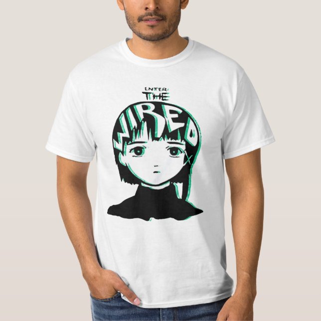 Camiseta Serial experiments lain (Frente)