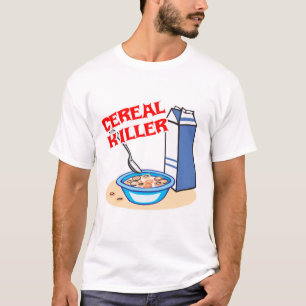 Camiseta serial killer de cereais