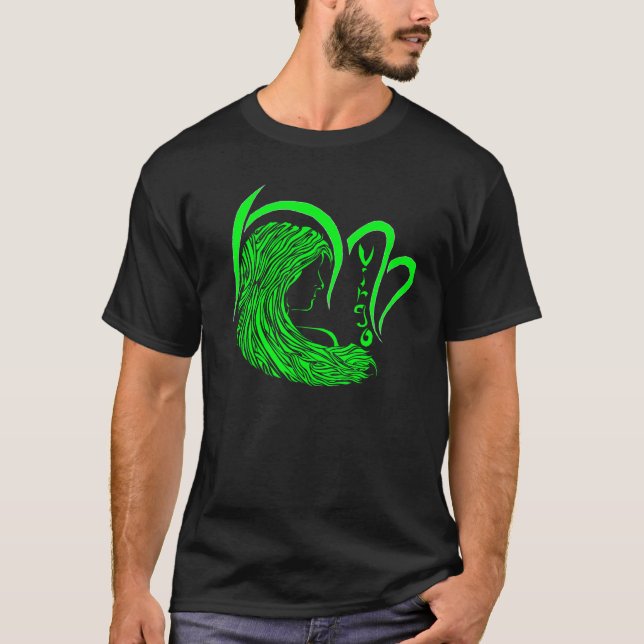 Camiseta Série 1 verde do Virgo (Frente)