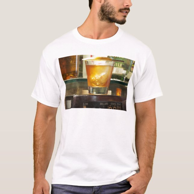 Camiseta Série antiquado do cocktail (Frente)