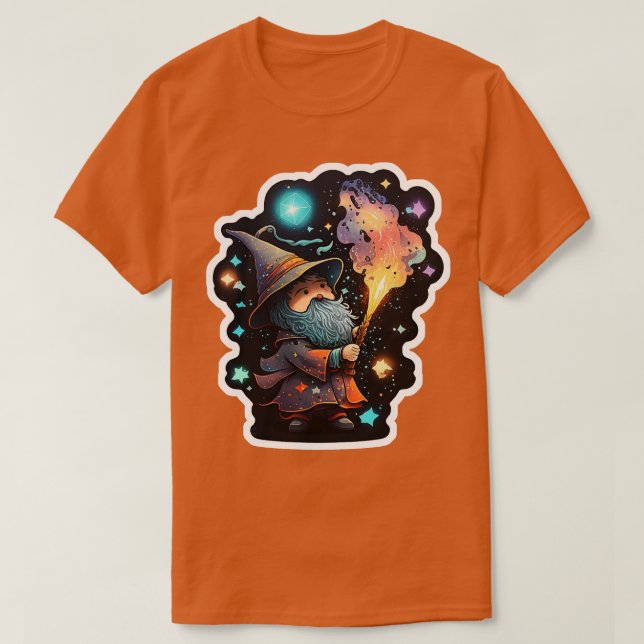 Camiseta Série Assistente de Fogo Cósmico (Frente do Design)