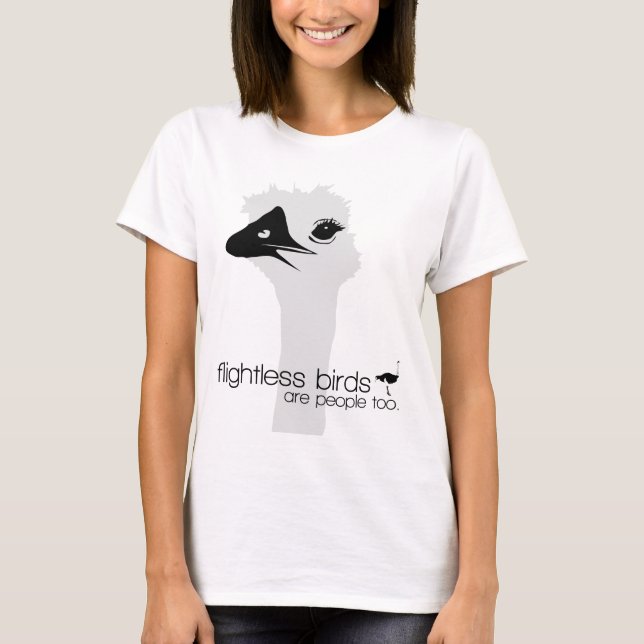 Camiseta Série Bird Sem Voo (Frente)