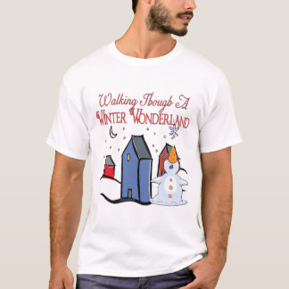 Camiseta Série da canção de natal do Natal