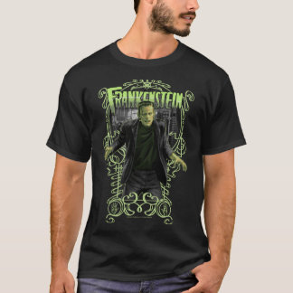 Camiseta Série de Artistas Monstros Universais Frankenstein