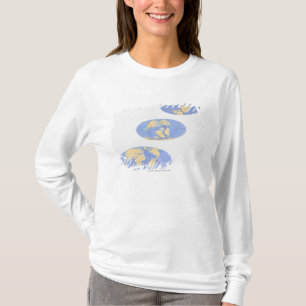 Camiseta Série de ilustrações da terra