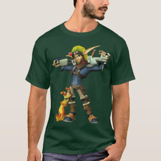 Camiseta Série de Jogos de Ação Ja e Dater 2022 retrô
